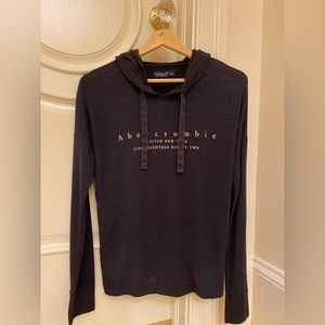 Abercrombie & Fitch Cozy Hoodie in Black